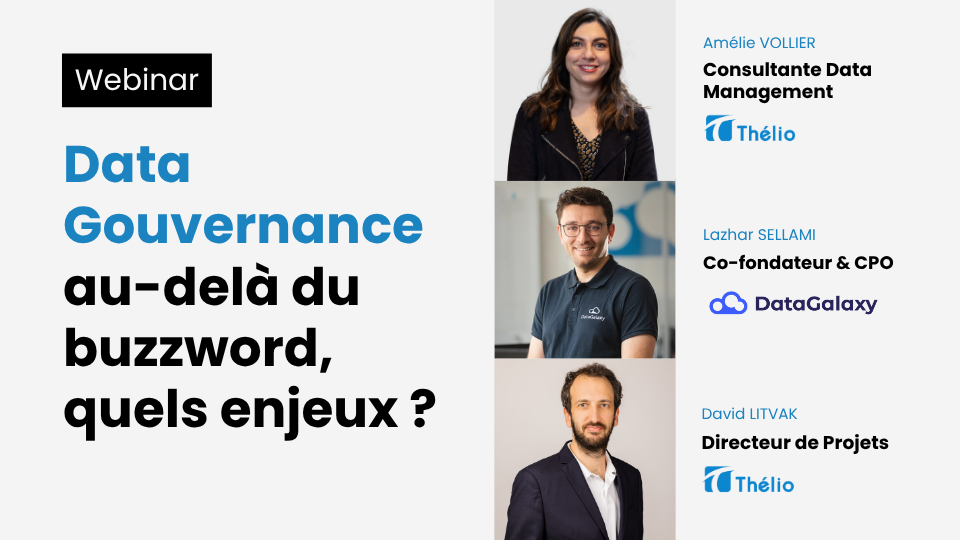 Les enjeux de la Data Gouvernance Les enjeux de la Data Gouvernance